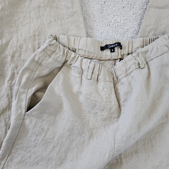 Quince | Organic Linen Pants In Driftwood Womens Small - Picture 9 of 10